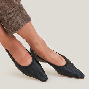 NEVER USED Modern Weaving Black Ballet Flats NEW BNIB DS